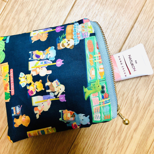 ♡ハンドメイドフラットミニミニポーチ♡NO.146