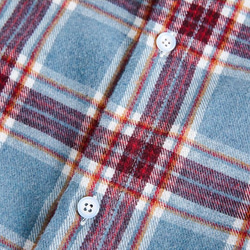 レディース*メンズ兼用·春と秋の新作レトロなチェックシャツゆったり長袖シャツ W146 18枚目の画像
