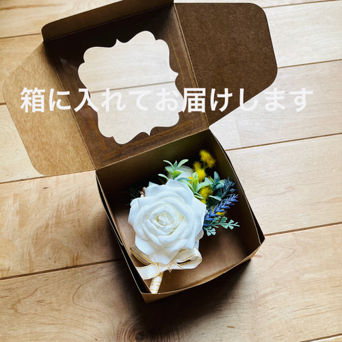 No.13 ハンドメイドコサージュ 2wayピン 卒業式入学式 お花の髪飾り 