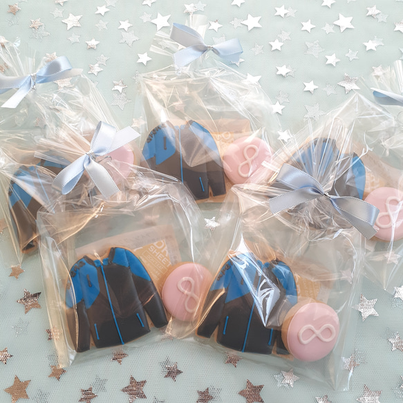 【5袋からフルオーダー】ユニフォーム•制服 オーダーアイシングクッキー 8枚目の画像