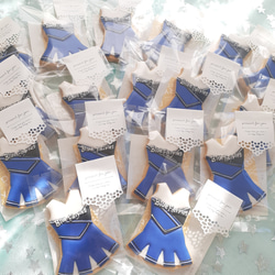 【5袋からフルオーダー】ユニフォーム•制服 オーダーアイシングクッキー 6枚目の画像