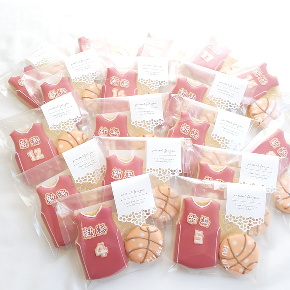 【5袋からフルオーダー】ユニフォーム•制服 オーダーアイシングクッキー 12枚目の画像