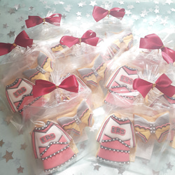 【5袋からフルオーダー】ユニフォーム•制服 オーダーアイシングクッキー 9枚目の画像