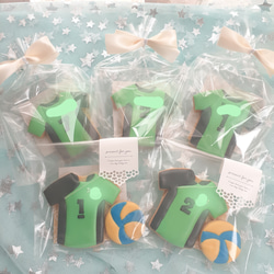 【5袋からフルオーダー】ユニフォーム•制服 オーダーアイシングクッキー 4枚目の画像