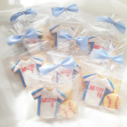 【5袋からフルオーダー】ユニフォーム•制服 オーダーアイシングクッキー 3枚目の画像