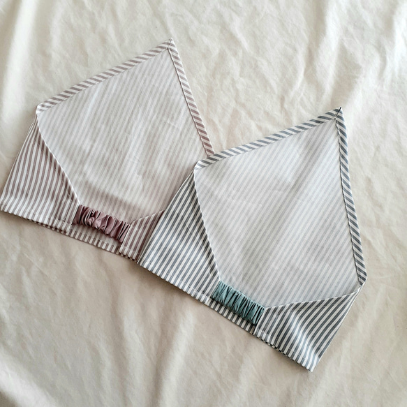 三角巾＜３ミリストライプ＞ 3枚目の画像