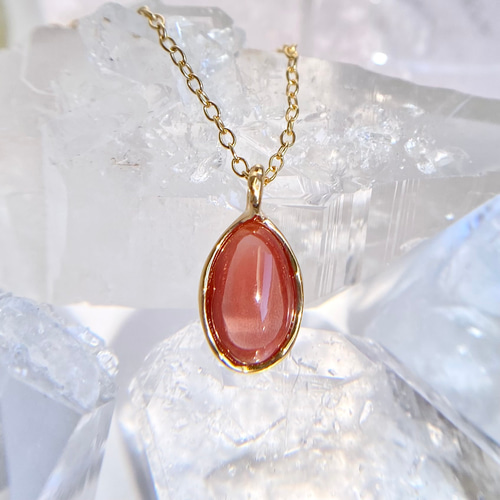 オーダーページ オレゴンサンストーン ネックレス 他