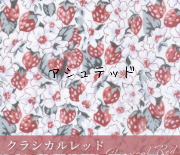 【受注制作】プチギフトに♡リバティ アシュテッド ミニポーチ 4枚目の画像