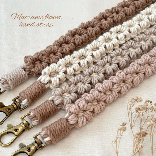cotton＊ショルダーストラップC＊名前キーホルダー付き