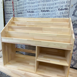 絵本棚 上段のみ 本棚・絵本棚・マガジンラック 木工製作所【発送まで