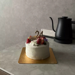 《number candle》誕生日 ケーキキャンドル バースデー ナンバーキャンドル ゴールド おうちフォト ケーキ 4枚目の画像