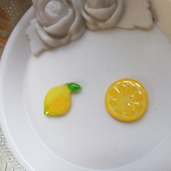 レモンのピアス/イヤリング 2枚目の画像