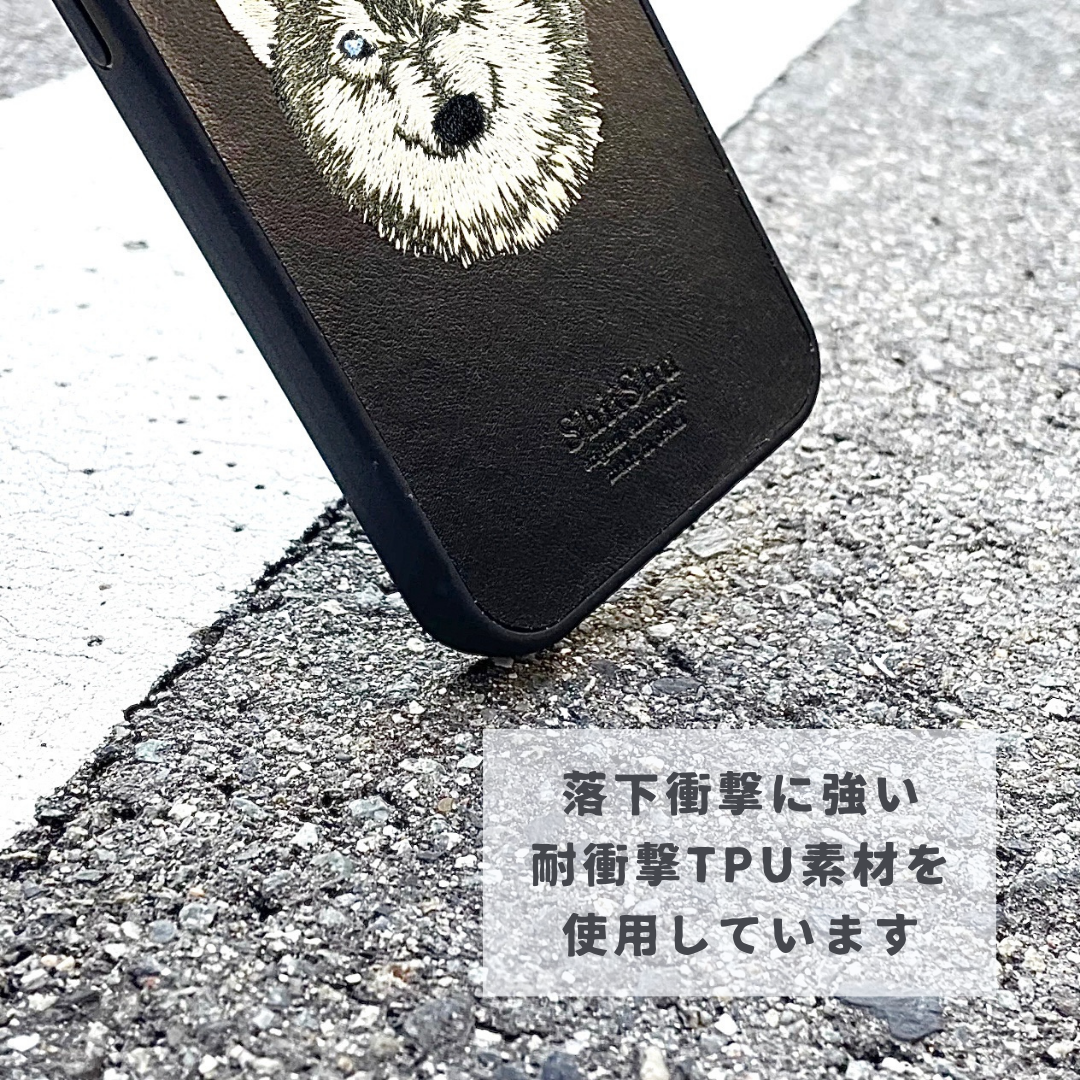 【刺繍スマホケース】くまモン