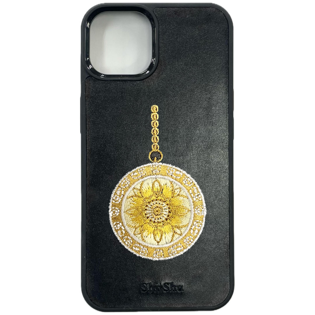 【刺繍スマホケース】メダリオン