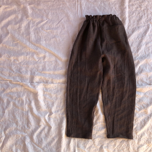 ハンドメイドリネンもんぺ【レンガ色】 ハンドメイドリネンもんぺ【レンガ色】 もんぺの人気通販 | minne