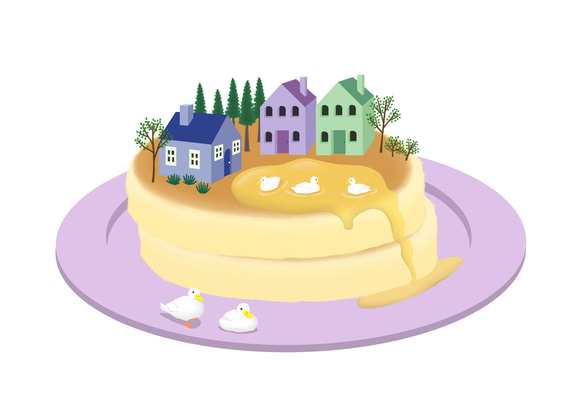 パンケーキ 3枚目の画像
