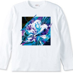 グラフィックアート長袖Tシャツ「Bloom」 1枚目の画像