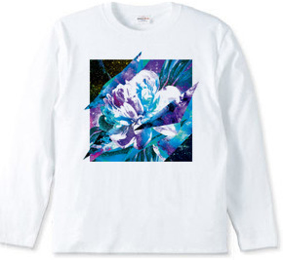 グラフィックアート長袖Tシャツ「Bloom」 1枚目の画像