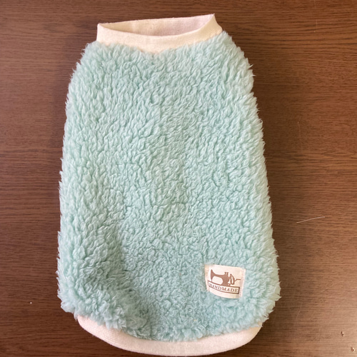 ハンドメイド 編み模様両面ボアタンクトップ 犬服 【公式通販】