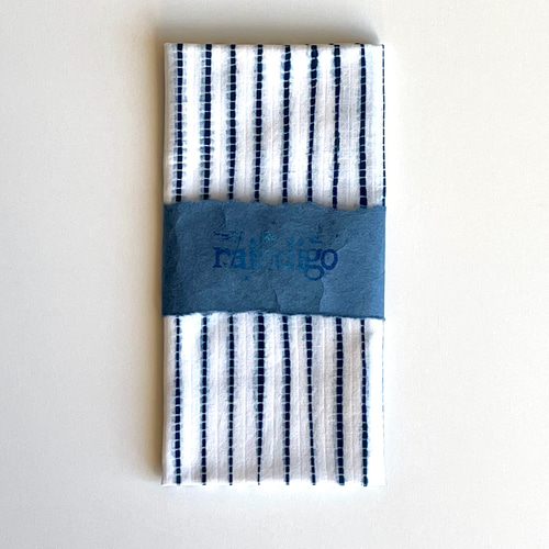 藍染 絞り染め 手拭い: 手筋絞り ハンカチ・手ぬぐい raindigo 通販