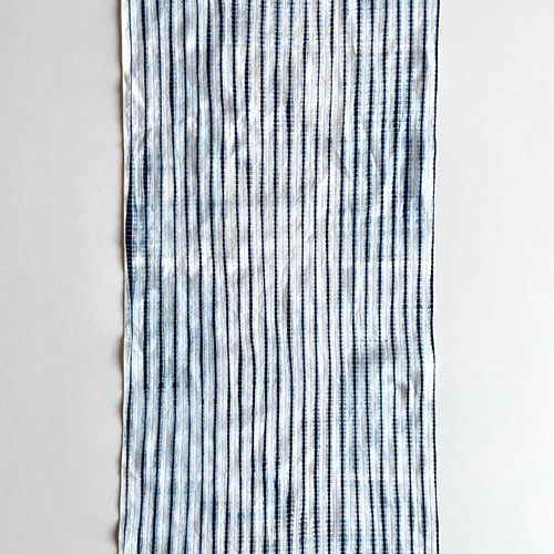 藍染 絞り染め 手拭い: 手筋絞り ハンカチ・手ぬぐい raindigo 通販