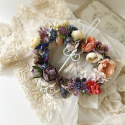 ❤︎壁掛けフラワーアレンジメント❤︎ アートフラワー leciel