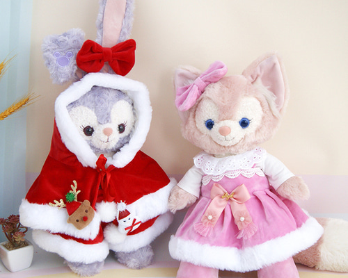 Jolly Winter Holidayステラルー　コスチューム 40-45cmステラルー コスチューム ぬいぐるみ服 クリスマス雪だるま