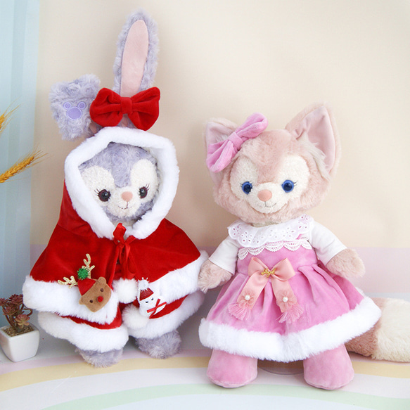 40-45cmステラルー コスチューム ぬいぐるみ服 クリスマス雪だるま