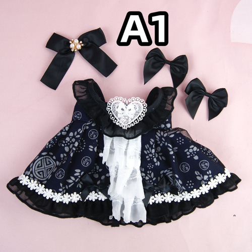 50cmステラルー コスチューム ぬいぐるみ服 花柄ワンピース 40cm