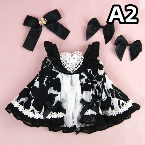 50cmステラルー コスチューム ぬいぐるみ服 花柄ワンピース 40cm
