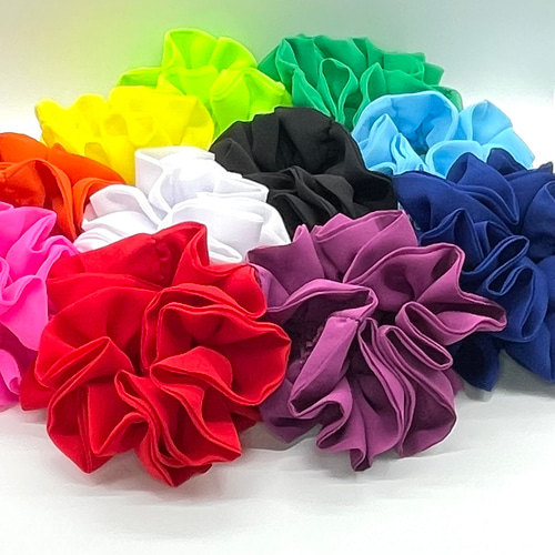 ハンドメイドシュシュM-3686♡花柄ジョーゼット♡ ハンドメイドシュシュM-3686♡花柄ジョーゼット♡