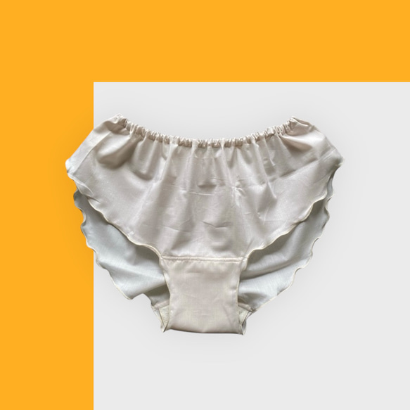 ふんどしパンツ 単品 リラックスショーツ ふんどしショーツ 薄ベージュ