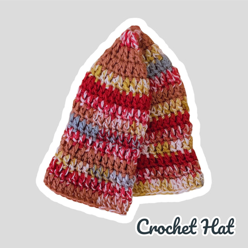 161 クラッシャーハット クロシェハット バケットハット 帽子 男女兼用