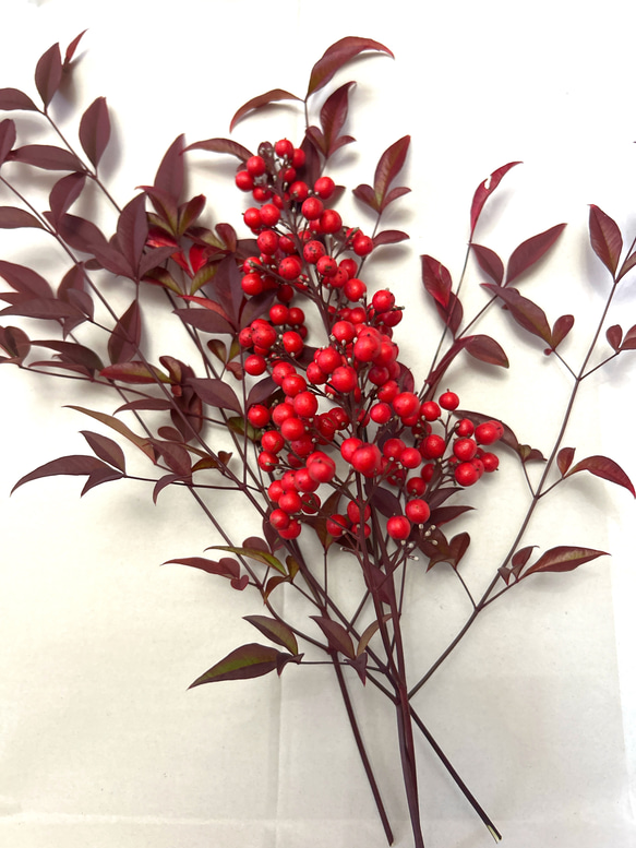 南天　お正月飾り 2枚目の画像