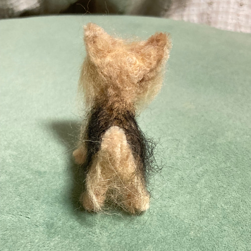見本 羊毛フェルトヨークシャーテリア 羊毛フェルト doglover