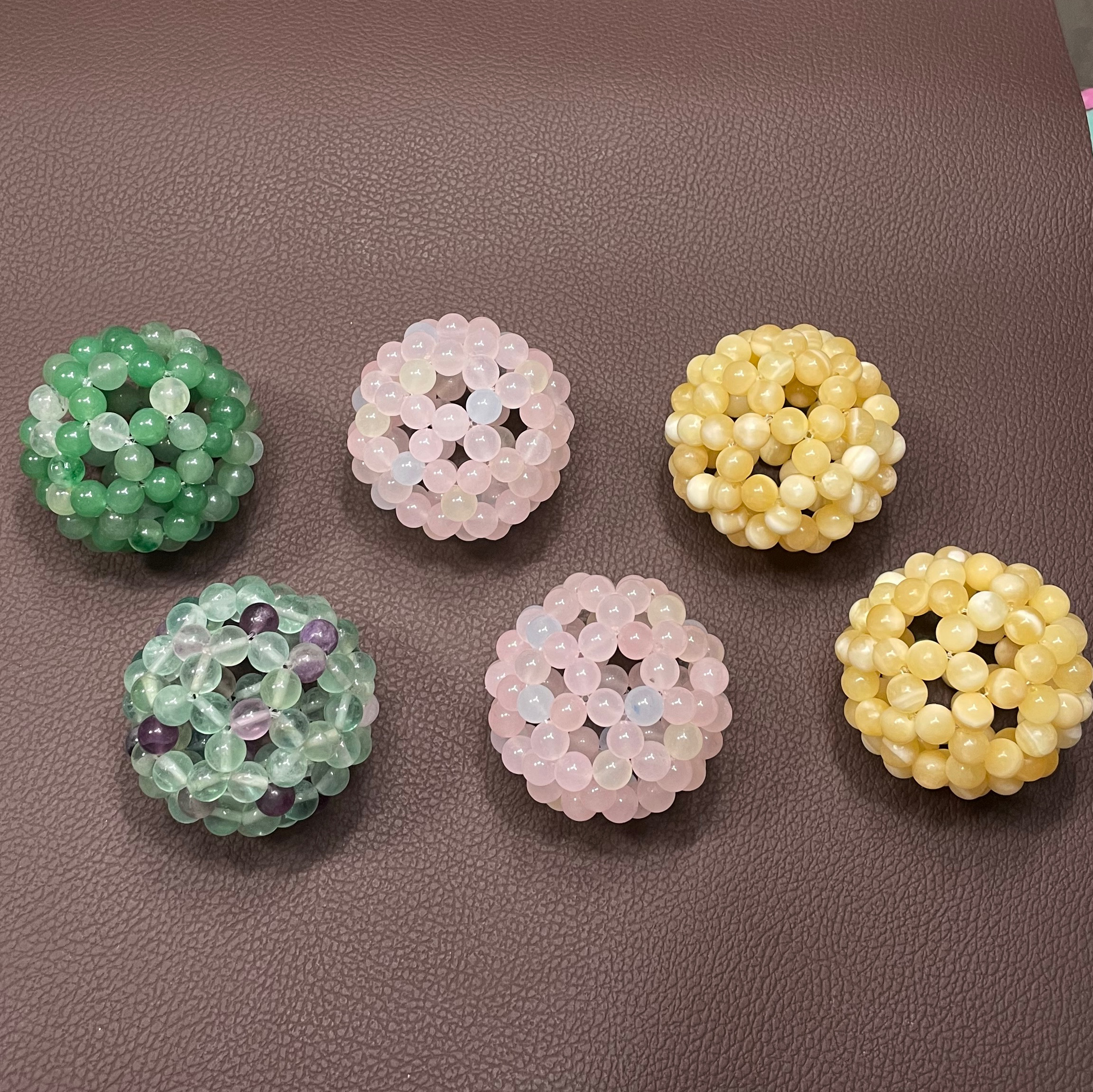 【全体直径5.2cm】 ◎在庫限り(種類により個数差あり)◎バッキーボール　8mm玉