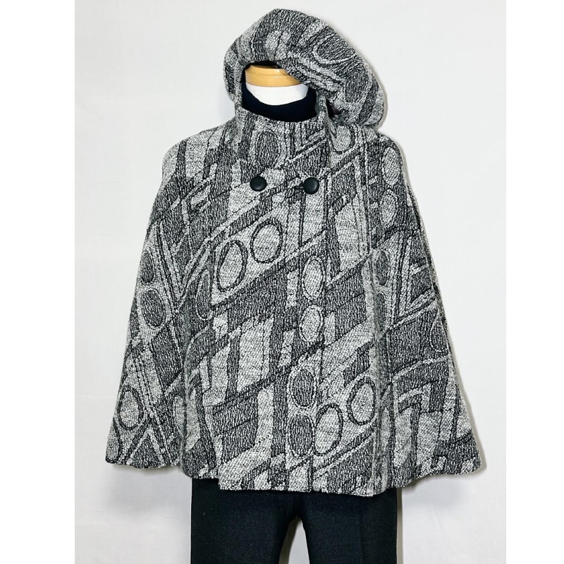 ポンチョ＊帽子付き 12号サイズ