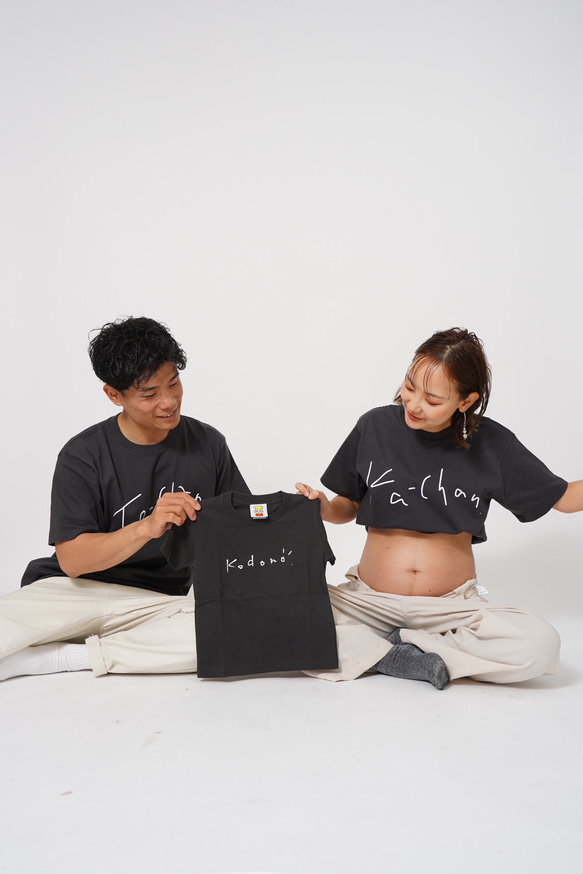 父ちゃん&母ちゃんTシャツ2枚セットSUMI 4枚目の画像