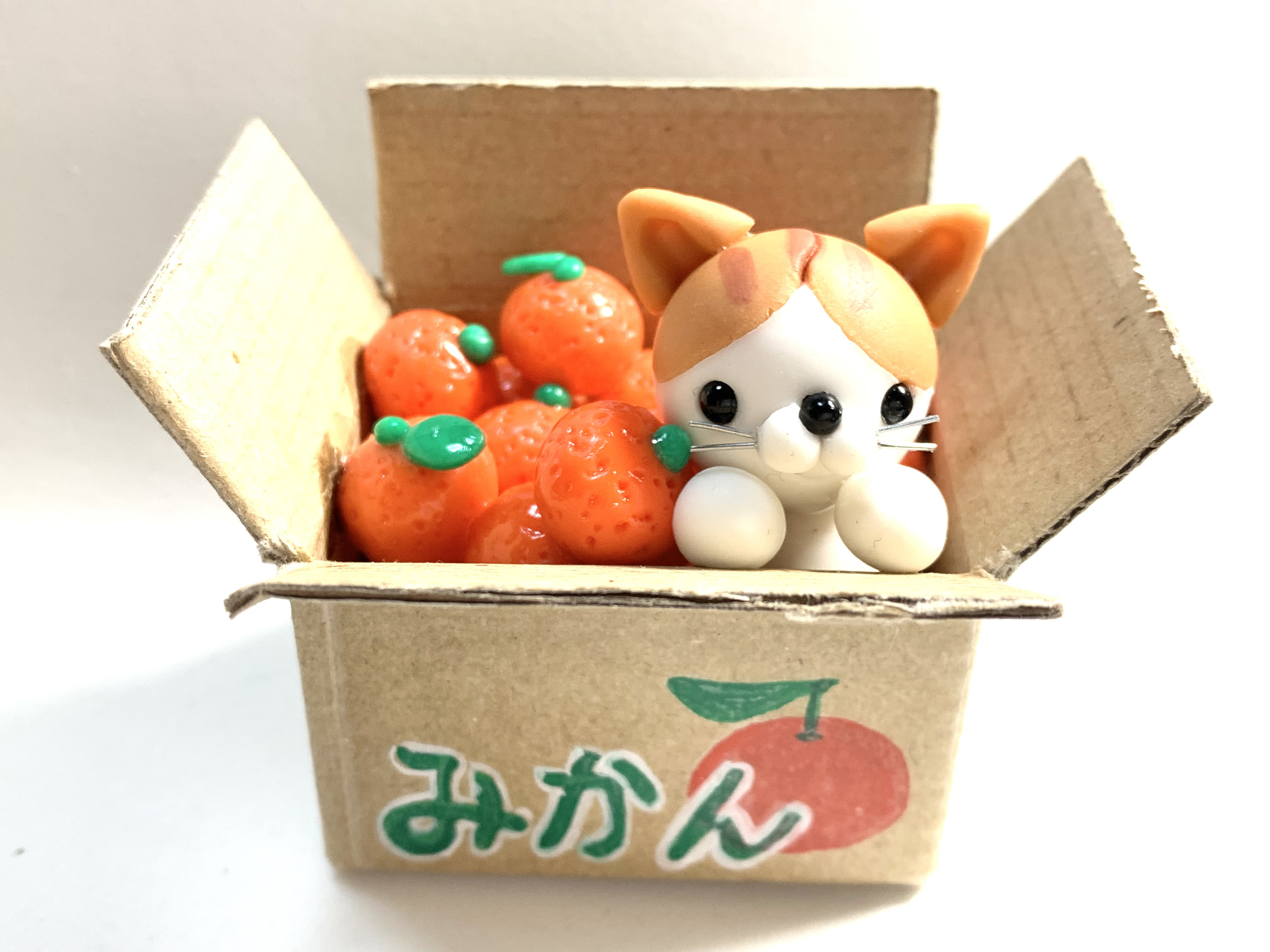 「パパみかん」オリジナルキャラクター 紙粘土人形 その他