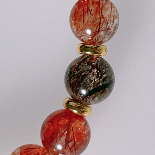 ルチル✩】レッドルチルクォーツ ブラックルチルクォーツ ルチル  