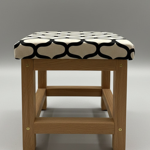 ◾️スツール◾️【綿麻】ジャパンディスタイル 椅子（チェアー