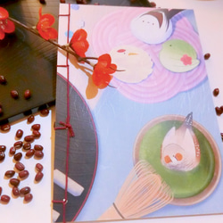 『小鳥と食事ー優雅な和菓子ー』画集 3枚目の画像