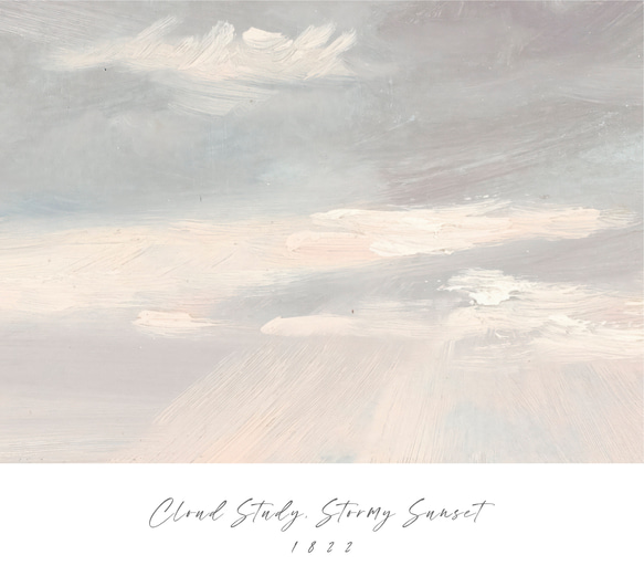 空　絵画　アートポスター　風景画ポスター　John Constable 9枚目の画像