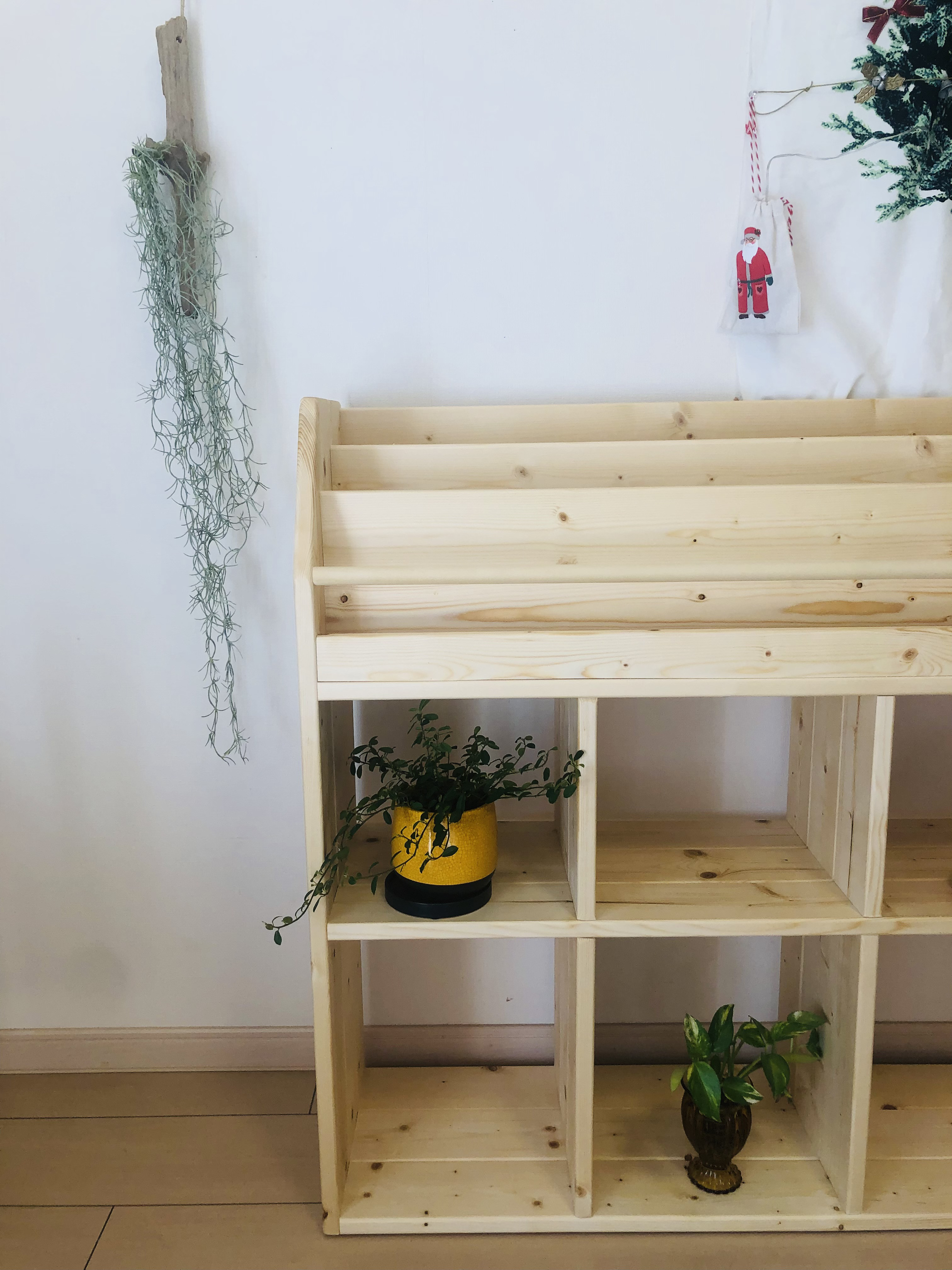 絵本棚 ブックシェルフ 本棚 無垢材 本棚・絵本棚・マガジンラック