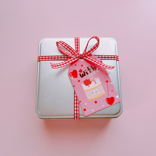 うさぎちゃんバレンタインクッキー缶♥ クッキー Make up Sugar 通販 