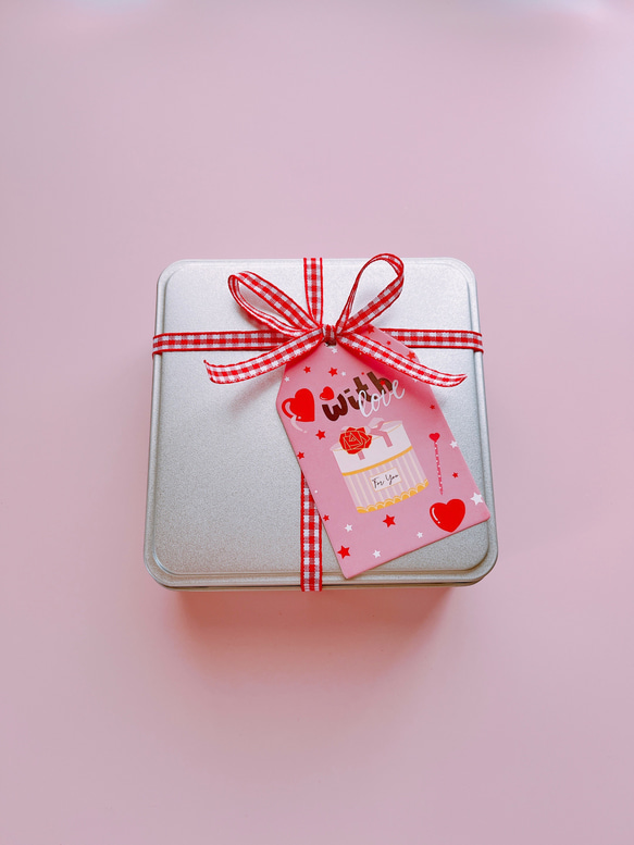 うさぎちゃんバレンタインクッキー缶♥ 4枚目の画像