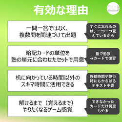 中学受験 暗記カード【5年上 セット 社会・理科 1-9回】組分けテスト対策 予習シリーズ 19枚目の画像