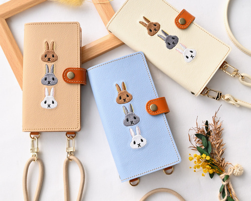 オフラインパック 衣装携帯品未使用 色紙 スマホケース 手帳型 全機種対応 iphone16 刺繍 縦下げパーツ 筆