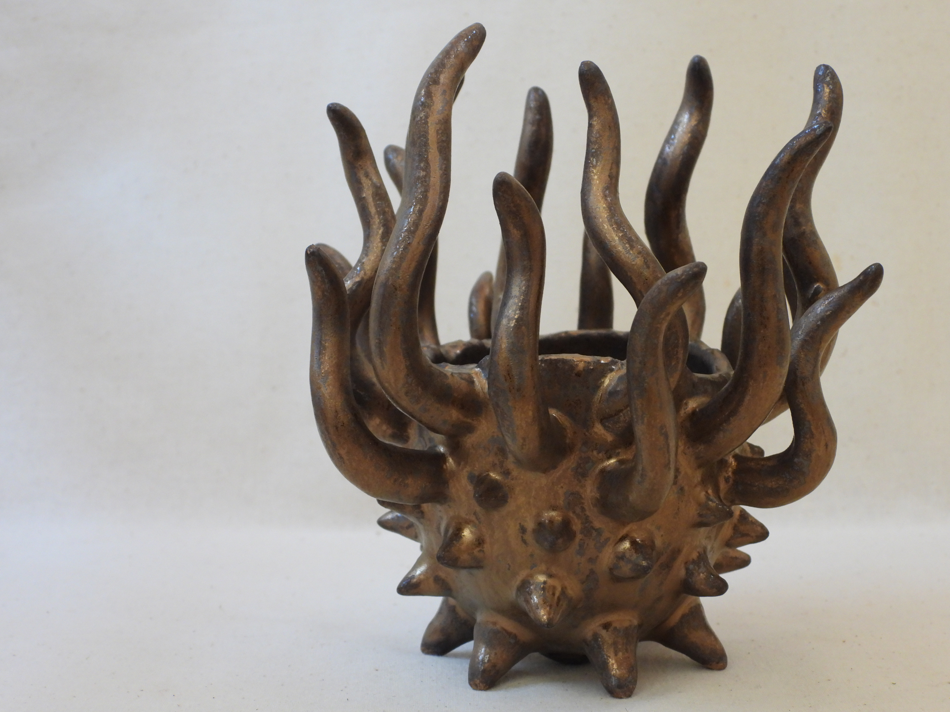 棘棘陶製オブジェ(R)