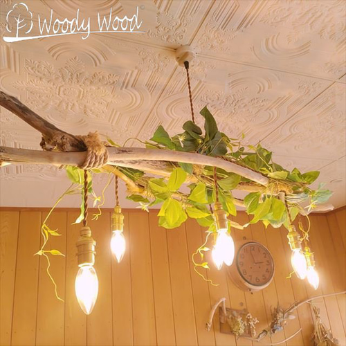 ハンドメイド 流木ライト 流木 ライト 間接証明 - 〜海風の木〜 流木GALLERY | minne